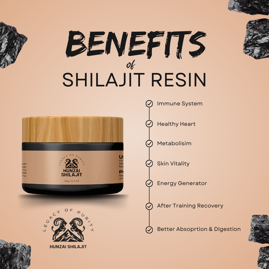 2 Pack Pure Hunzai Shilajit - 20g